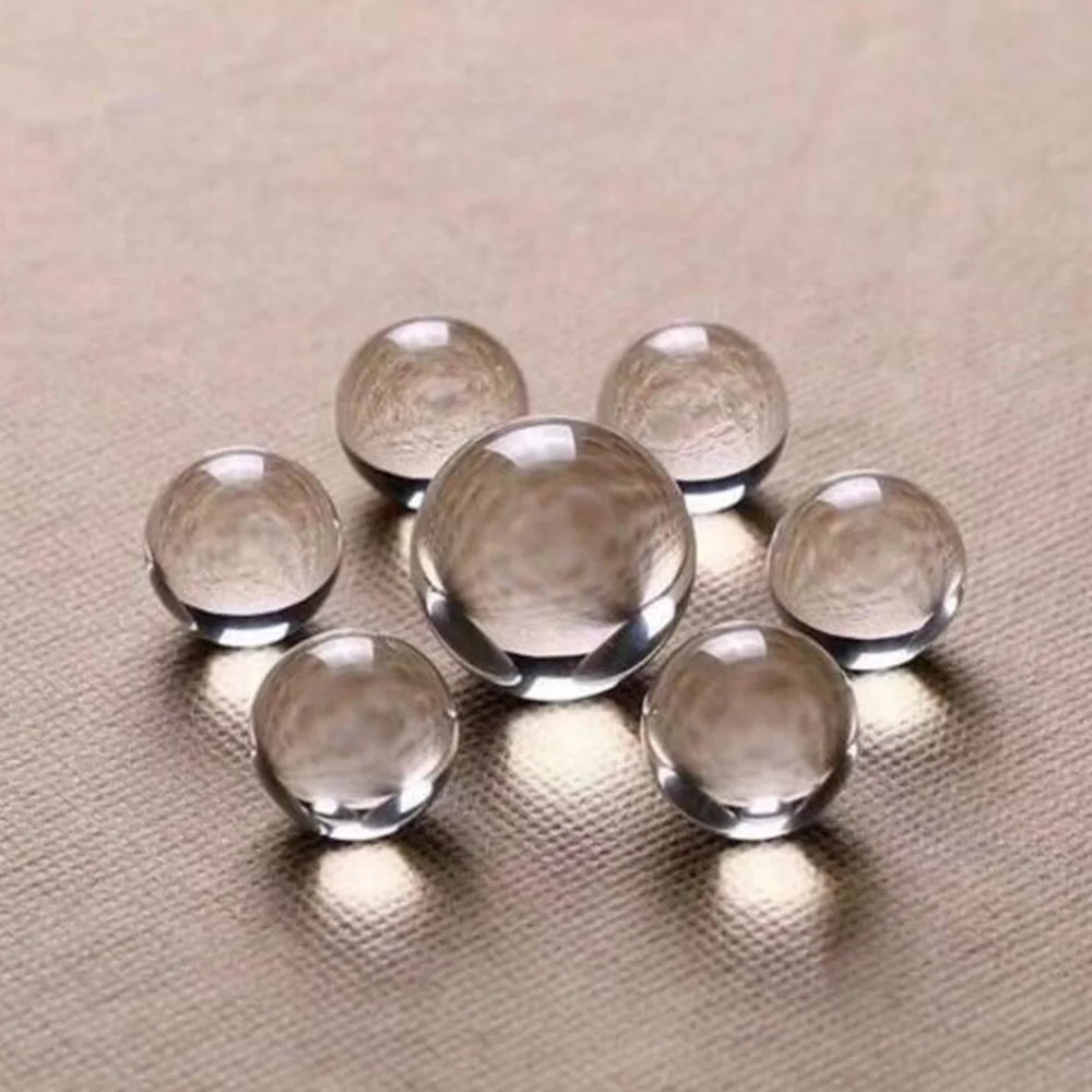 7Pcs Seven Star Array Clear K9 sfera di cristallo sfera di vetro energia Reiki guarigione regali fortunati per la casa