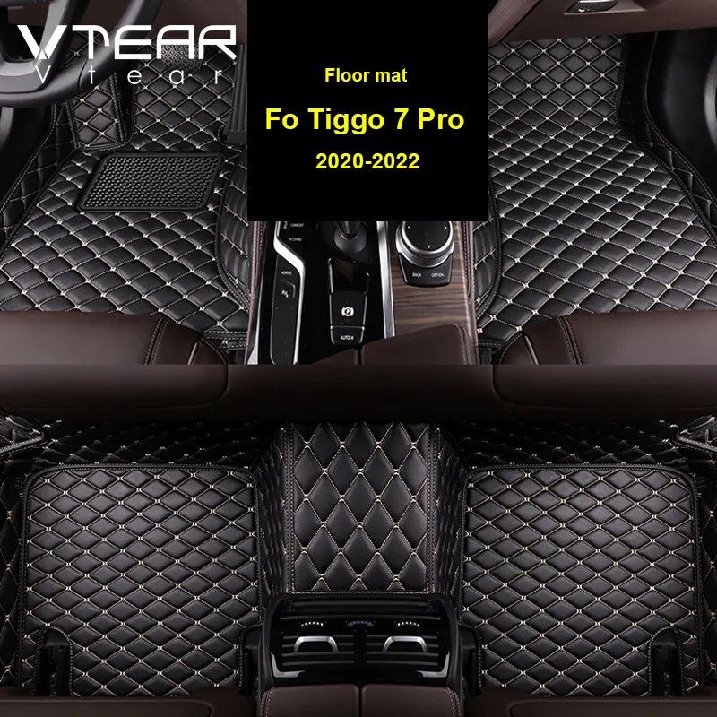 

Vtear Interior Carpet Decoration Car Inner Anti-Dirty Pad Floor Mat Trim Accessories For Chery Tiggo 7 Pro Xcite x-cross 7 2022