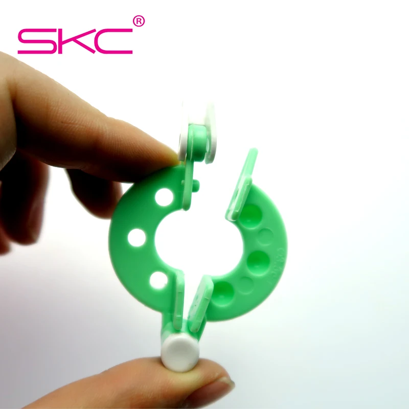 SKC Pom Pom Maker Set Plastic Pompom Maker Clover Fluff Ball Weaver Needle Craft Knitting Tool DIY Sewing Tools 8pcs/set
