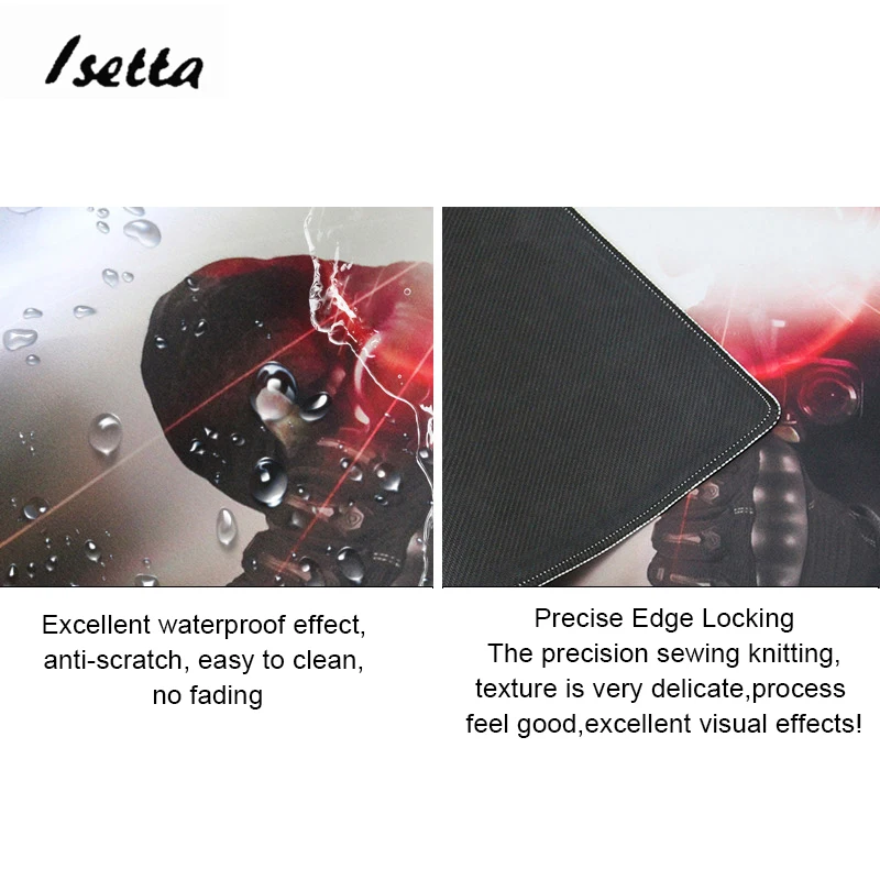 Customize Large Gaming Mouse pad 90x40cm Picture Logo Size Locking Edge Computer Keyboard Mat Table Mousepad drop shipping