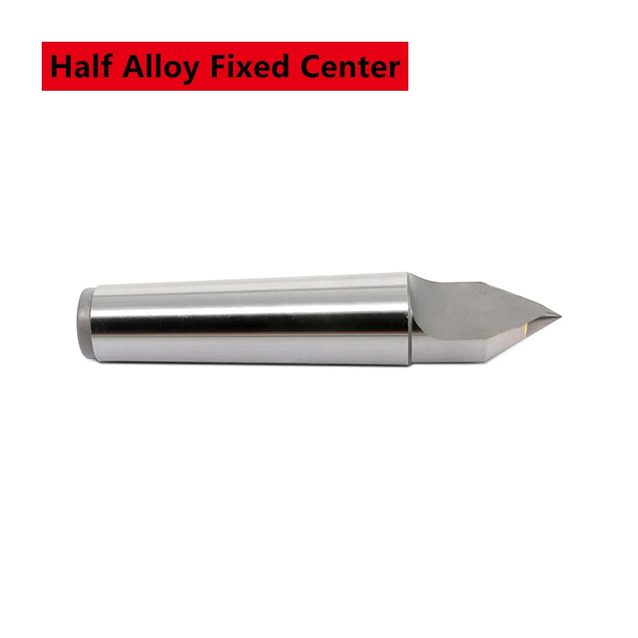 High Precision Alloy Fixed Thimble Morse MT2 MT3 MT4 MT1 Lathe Grinder Carbide Fixed Center Reverse Centre Half Missing Top Tip