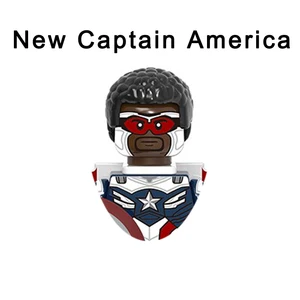 Superhelden-Bausteine, TVVA Loki, Iron Man, Spider-Man, Hulk, Thor, Captain America, Schwarze Witwe, Vision, Falcon, Deadpool 10 Hauptverkaufsvision Marvel Legends - №6