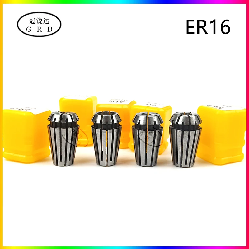 ER16 AA 0.008 Collet ฤดูใบไม้ผลิความแม่นยําสูง Collets ชุดสําหรับเครื่องแกะสลัก CNC เครื่องกลึงโลหะเครื่องมือ 11 มม.12 มม.12.75 มม.1/2 1/4 1/8