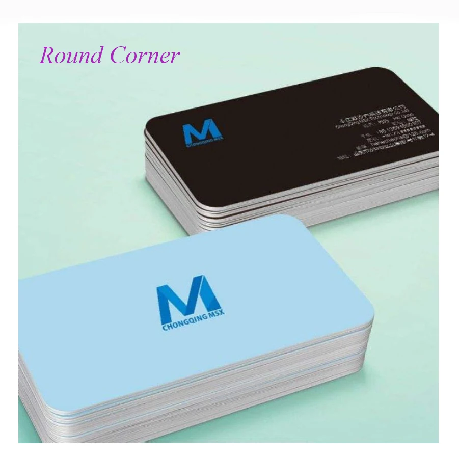 Cheap post card 350gsm hard Paper business card 500pcs visit cards with Custom logo printing free print custom postcards