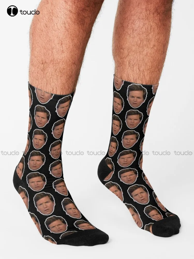 Tucker Carlson - You Can'T Cuck The Tuck Socks Men'S Socks Personalized Custom Unisex Adult Teen Youth Socks Hd High Quality