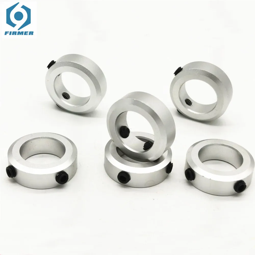 1pc Retaining ring Stop screw type Retaining ring shaft retainer locator SCCAW aluminum alloy with screws