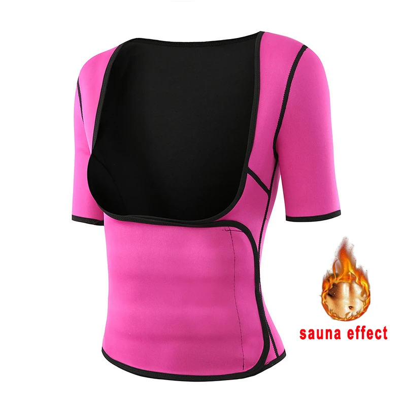 Sauna Sweat Body Shaper Tops Women Belly Flat Slimming Shapewear Tummy Burning Modeling Straps Tighten Belt Fat Reducing Vest