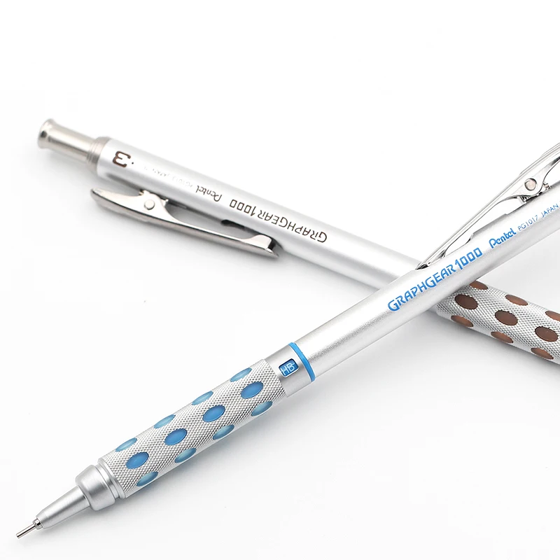 Pentel GRAPHGEAR 1000 Mechanical Drafting Pencil PG1013/15/17/19(0.3/0.5/0.7/0.9mm) Office Supply