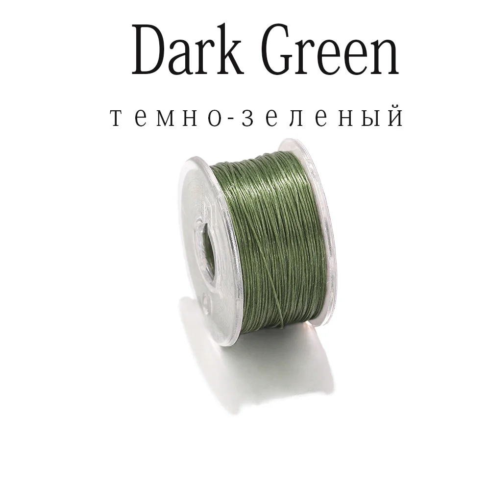 50 Yards Nylon-Perlenfaden, nicht elastisch, Perlenfäden, Rocailles, Kordelfaden für DIY-Armbänder, Halsketten, Schmuckherstellung, Zubehör