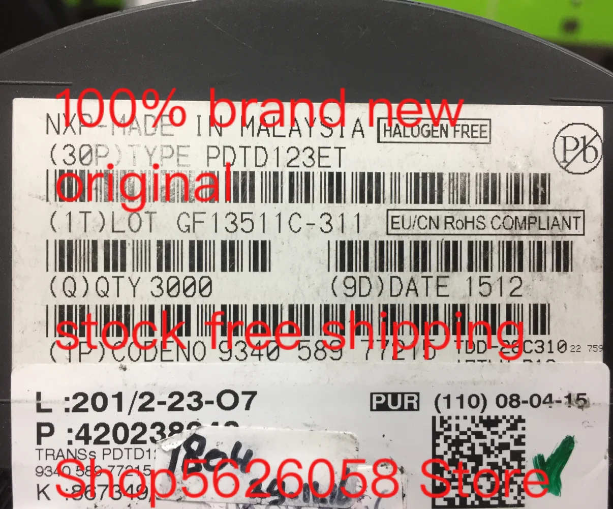 PDTD123ET SOT23 100% brand new in stock 50PCS/LOT