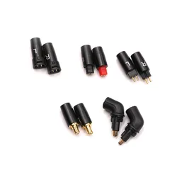 FENGRU MMCX TO 2Pin 0.78mm IE80 IM A2DC EXK QDC Mini Earphone Plug Cable Converter Adapter Earphone Accessories