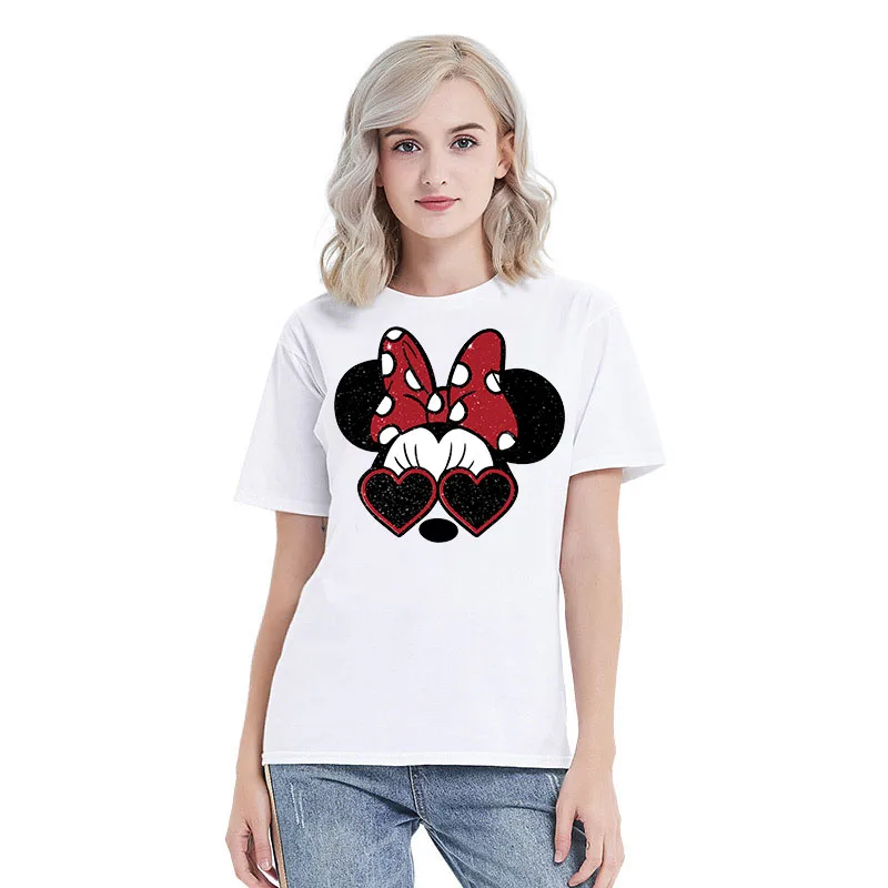 Cute Mickey Mouse and Friends Patches Fashion Iron-on Transfers for Clothing Heat Transfer Stickers Girls Boys Patch on Clothes