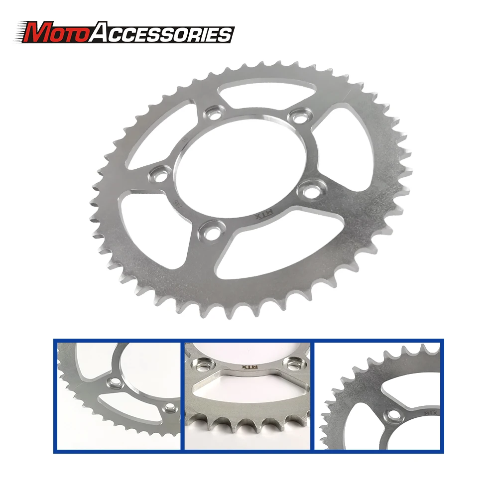 For Ducati Road 959 Panigale 400 Scrambler Steel Rear Sprocket Motorcycle Chain 520 Sprockets Motorcycles Accessories