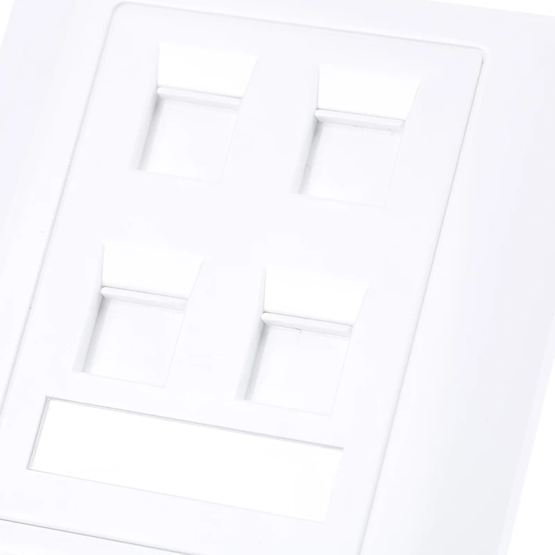 1 stücke 86 Typ Computer Buchse Panel CAT5E Netzwerk Modul RJ45 Kabel Interface Outlet Wand (ohne klein paket)