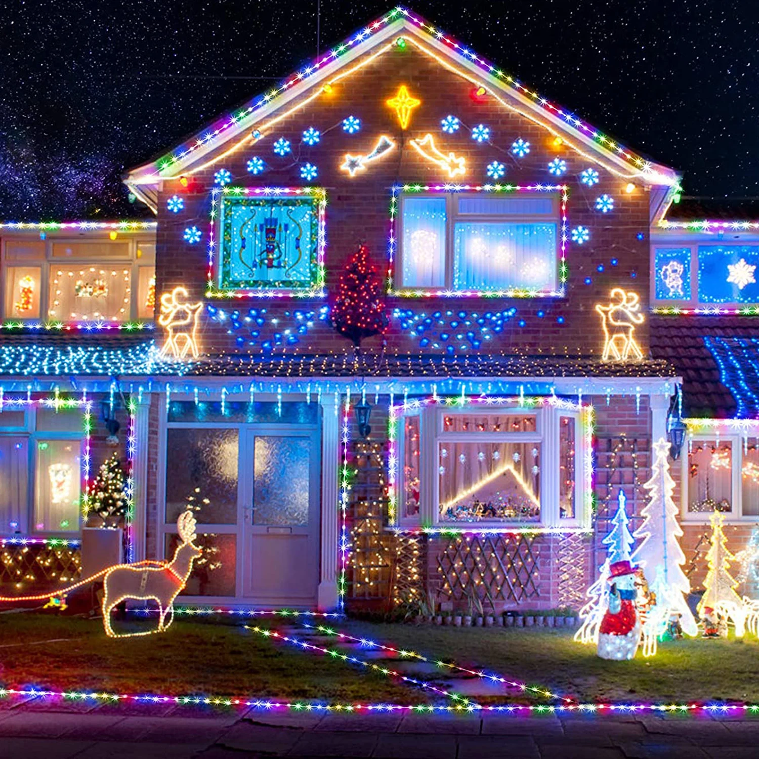 WS2812B  LED String Lights Addressable Individually RGB IC Dream Color Christmas Decoration DC5V ,SP611E LED Controller kit