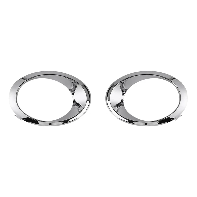 Chrome Fog Light Cover Bezel Trim Ring for Ford Fusion Mondeo 2013-2016