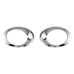 Chrome Fog Light Cover Bezel Trim Ring for Ford Fusion Mondeo 2013-2016