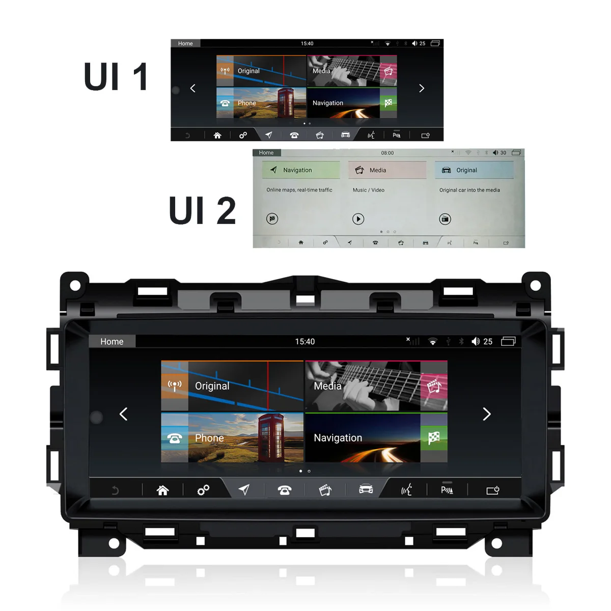 

Upgraded Original Car Screen Car multimedia player for Jaguar F-PACE 2016-2018 Android 10.0 8+64G