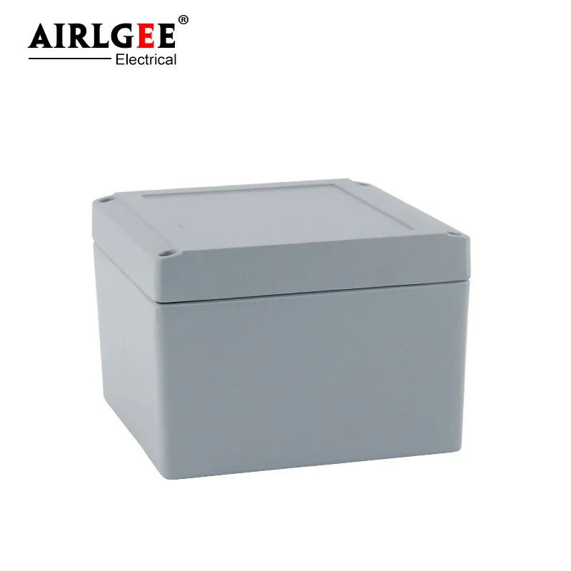 140 * 140 * 100mm die-cast aluminum housing electronic box waterproof square box outdoor electrical aluminum control box