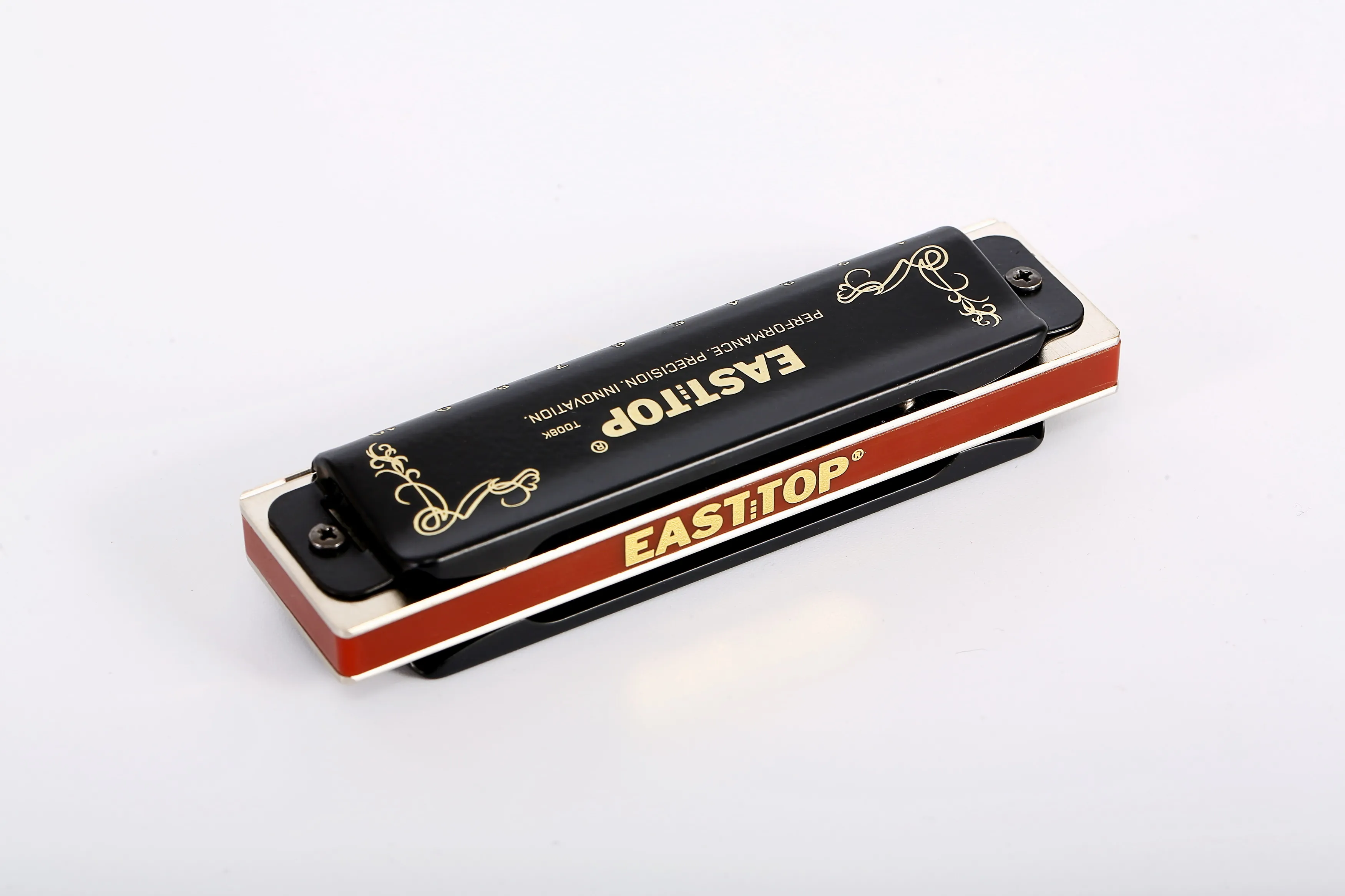 East top new T008K blues diatonic harmonica,professional harmonica,mouth organ,for beginner,player,gifts