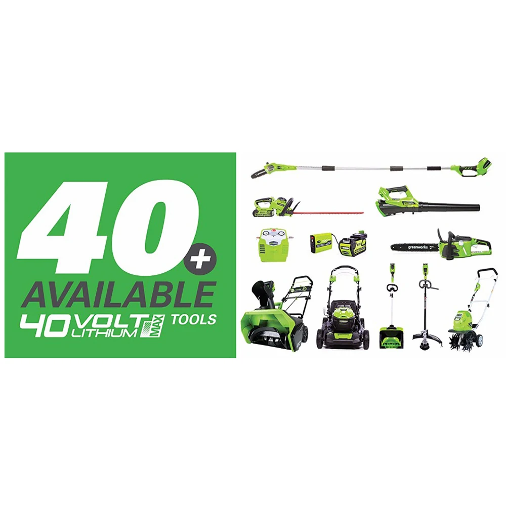 Greenworks 40v Cordless Chain Saw Brushless motor  20312 Chainsaw ,not including battery and charger Free Return