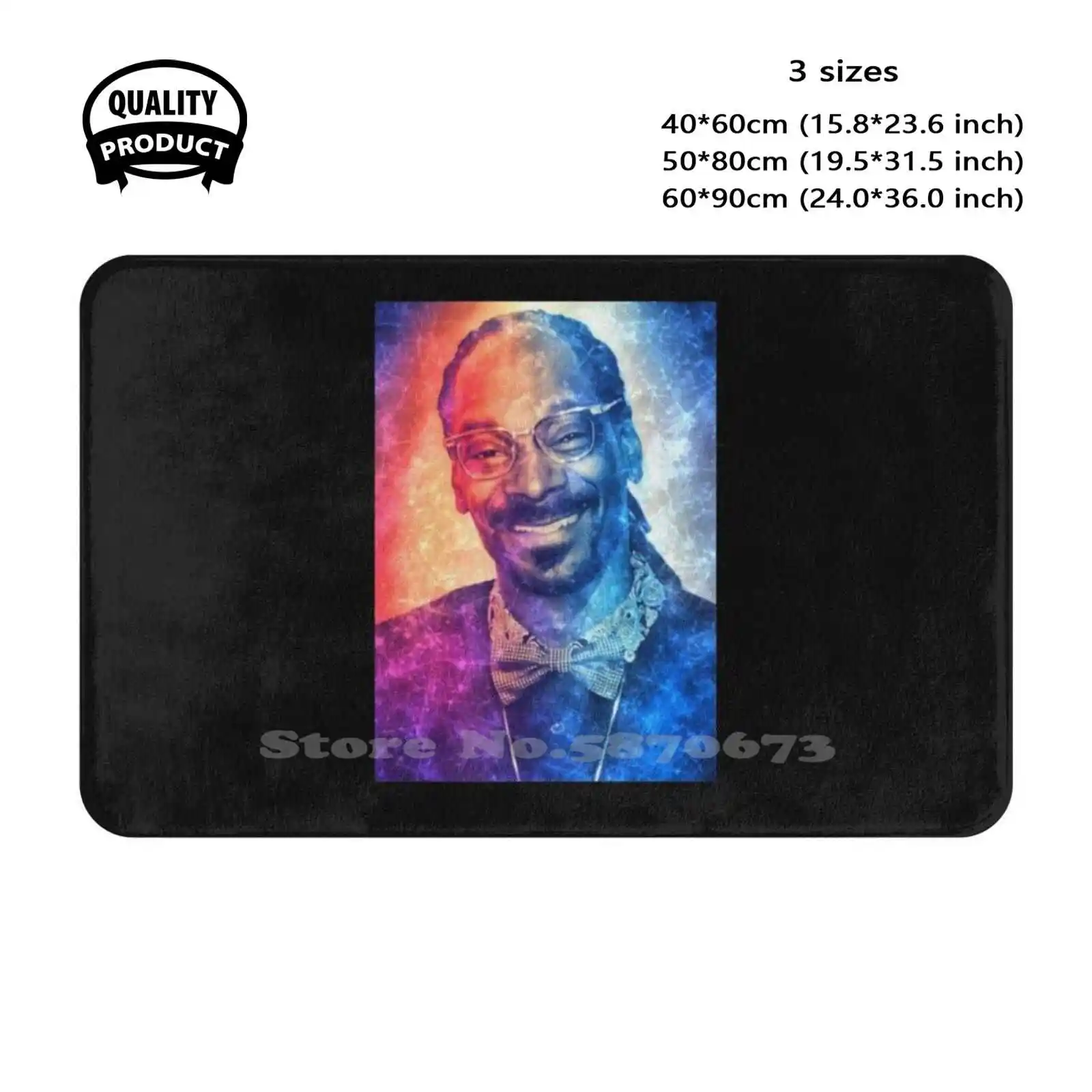 Sn00P.Dogg Sn00P.Dogg Soft Cushion Home Carpet Door Mat Car Rug Sn00P Dogg Hip Hop Dr Dre Rapper Weed Hiphop 420 Crip Snoop