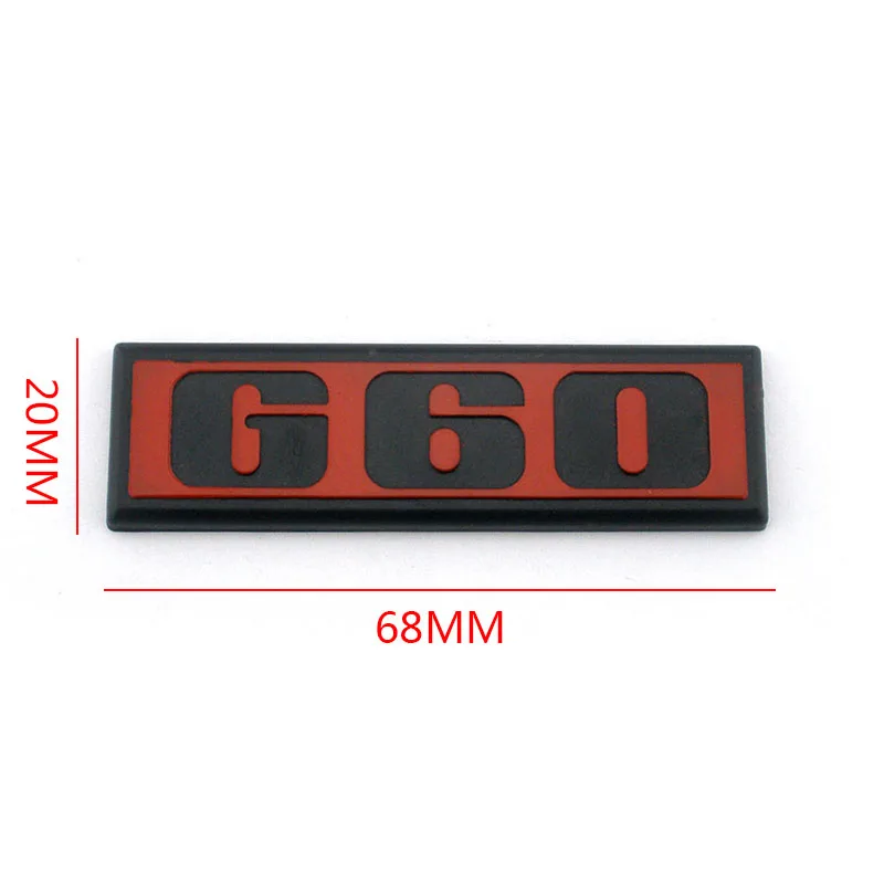 Muslimlogo Trunk Golf 2 II MK2 Gti G60 Passat Badge emblema originale per auto