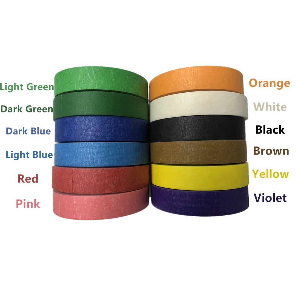 20M Art Essay Separazione dei colori Lacrime a mano Nessun residuo Decorazione Vernice spray Adesivi decorativi Nastro adesivo per mascheratura