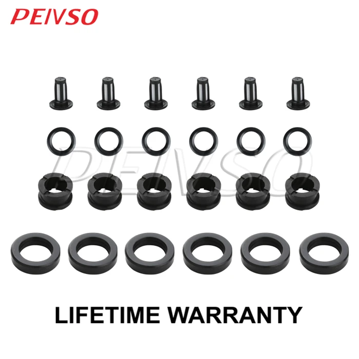 

PEIVSO For HONDA 91-03 Fuel Injector Service Repair Rebuild Kit Orings Filters