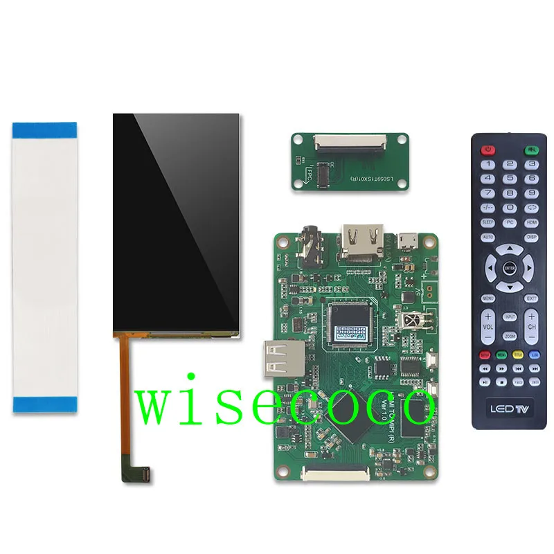 5.9 Inch 1080*1920 LCD Display Screen LS059T1SX01 Dirver Board MIPI Camera Monitor Audio Output