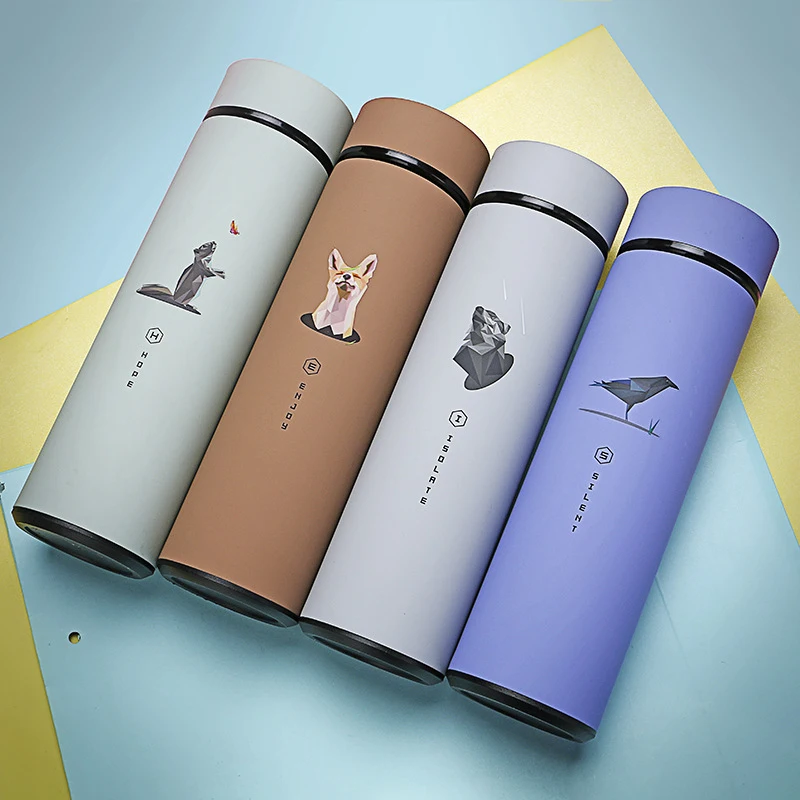 Portable Cup Thermos Water Bottle  Stainless Steel Dreamy Coffee Term Thermos For Tea Thermal Mug Cup Thermal Hot Sale 500ml