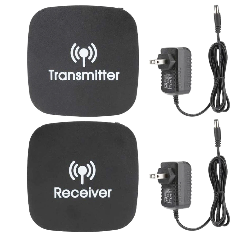 HD H.264 2.4GHZ / 5.8GHZ Wireless Transmitter Extender Vedio Audio Receiver Builted-in Wifi Signal Booster for PC Projector