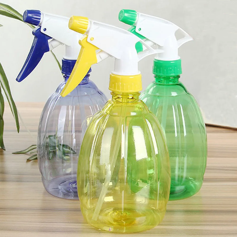 600ml 5 color available Plastic Water Spray Bottle&Sprayer Watering Flowers plastic Spray Bottle&plastic watering blow can