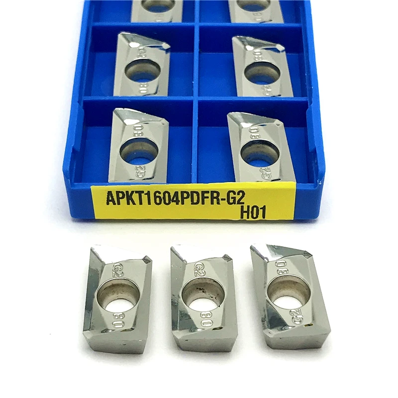 APKT1604 MA APKT1604 MA3 APGT1604 G2 insertos de aluminio, herramienta de torno, herramientas de torneado de fresado de madera de carburo, APKT 1604