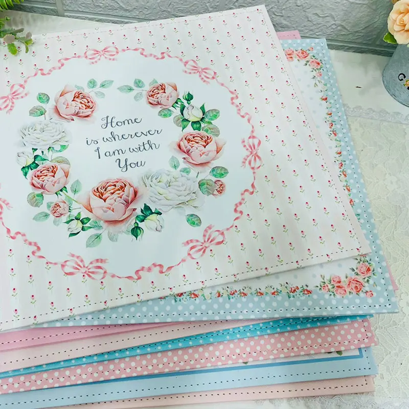 Classic Printing Leather Placemat French Romantic Home Coaster Bowl Mats Waterproof Oil-resistant Placemats Dining Table Mats
