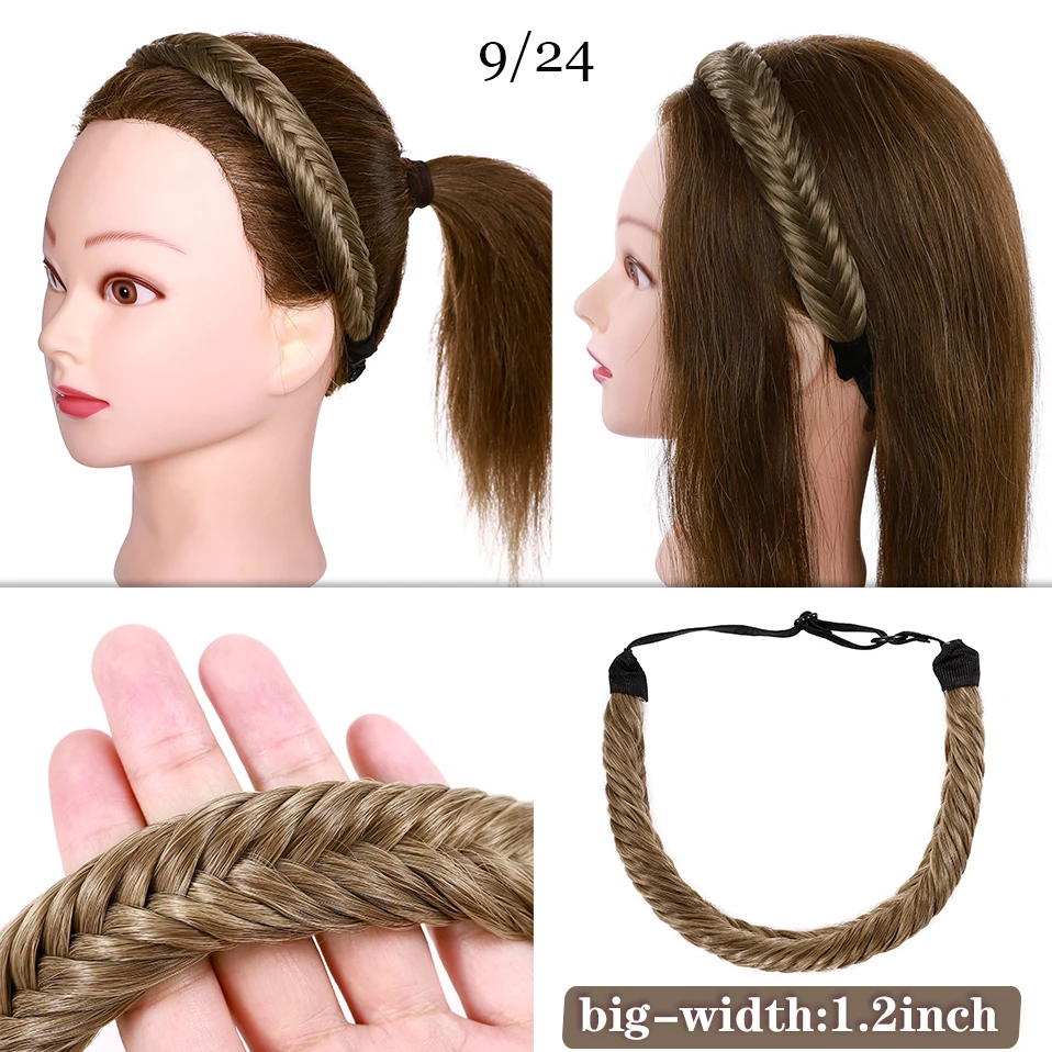 32 Toothed Non-slip Headbands Fashion Women Twist Hairbands Adjustable Head Band Bezel Headwear Girls Braid Hair Accessories