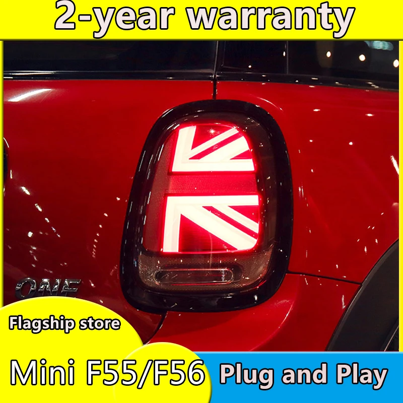 Car LED taillight for mini cooper F55 F56 F57 2014-2016 for BMW mini F55 F56 F57 cooper car LED rear lamp auto tail LED lamp 