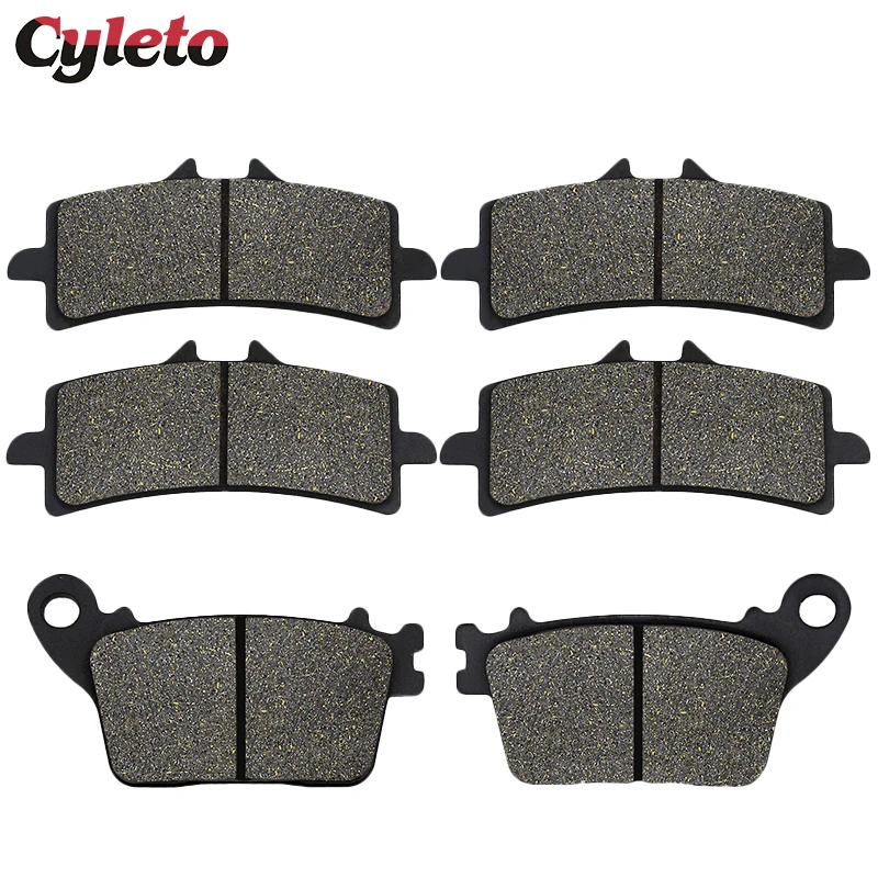 

Motorcycle Front Rear Brake Pads kit for Kawasaki Ninja ZX10R ZX 10R ZX1000 ZX10RR ZX 10RR ZX 1000 2016 2017 2018 2019 2020 2021