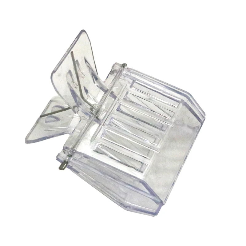 2 Pcs Bee Queen Catcher Colorless Clear Plastic Clip Cage Beekeeping Equipment Tool Beekeeper Equip Isolation Room