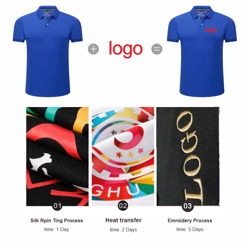 YOTEE business casual cheap short sleeve personal group group logo custom POLO shirt men and women custom tops