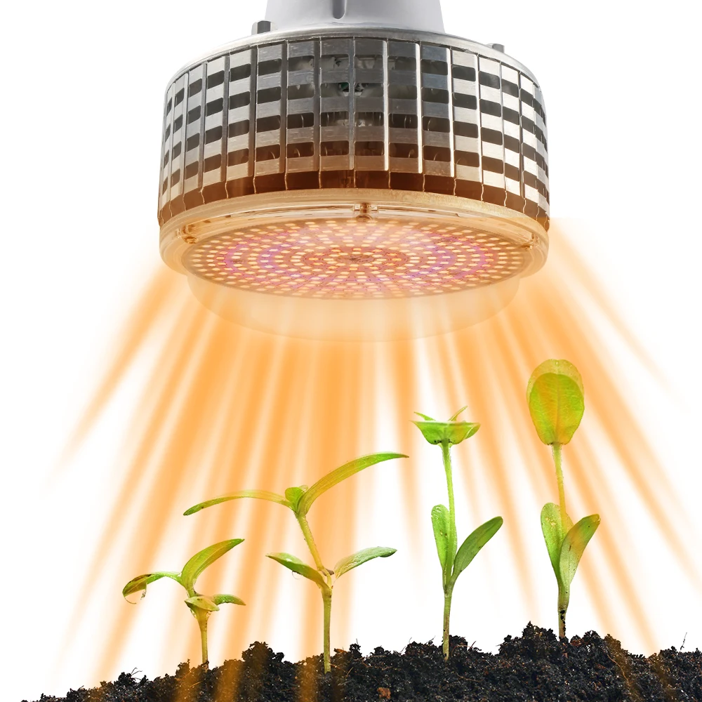 Phytolamp Lamp for Plants 300W LED Grow Light Full Spectrum Warm Sunlight Indoor Grow Box Flowers Bulb Fitolampy