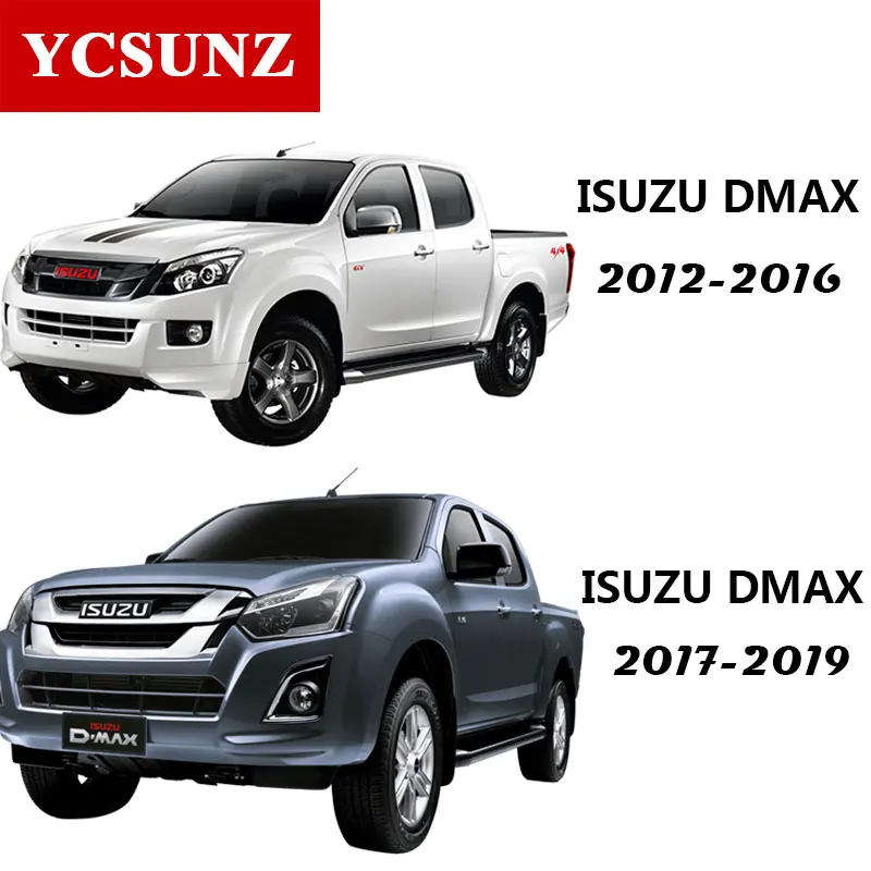 Mirror Cover For ISUZU D-MAX 2012 2013 2014 2015 2016 2017 2018 2019 Isuzu DMax Chrome ABS Car Styling YCSUNZ