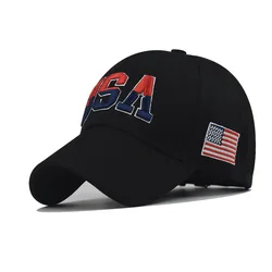 High Quality American Flag Baseball Cap For Men Embroidery USA Snapback Hat for Men&Women Bone Gorra Casquette Fashion Hat