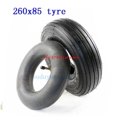 260x85 Inner Tube and Outer Tyre 3.00-4 10x3 Wheel for Electric Scooter Wheelchair Wheelbarrow ATV  Go Kart Motor Tire Parts