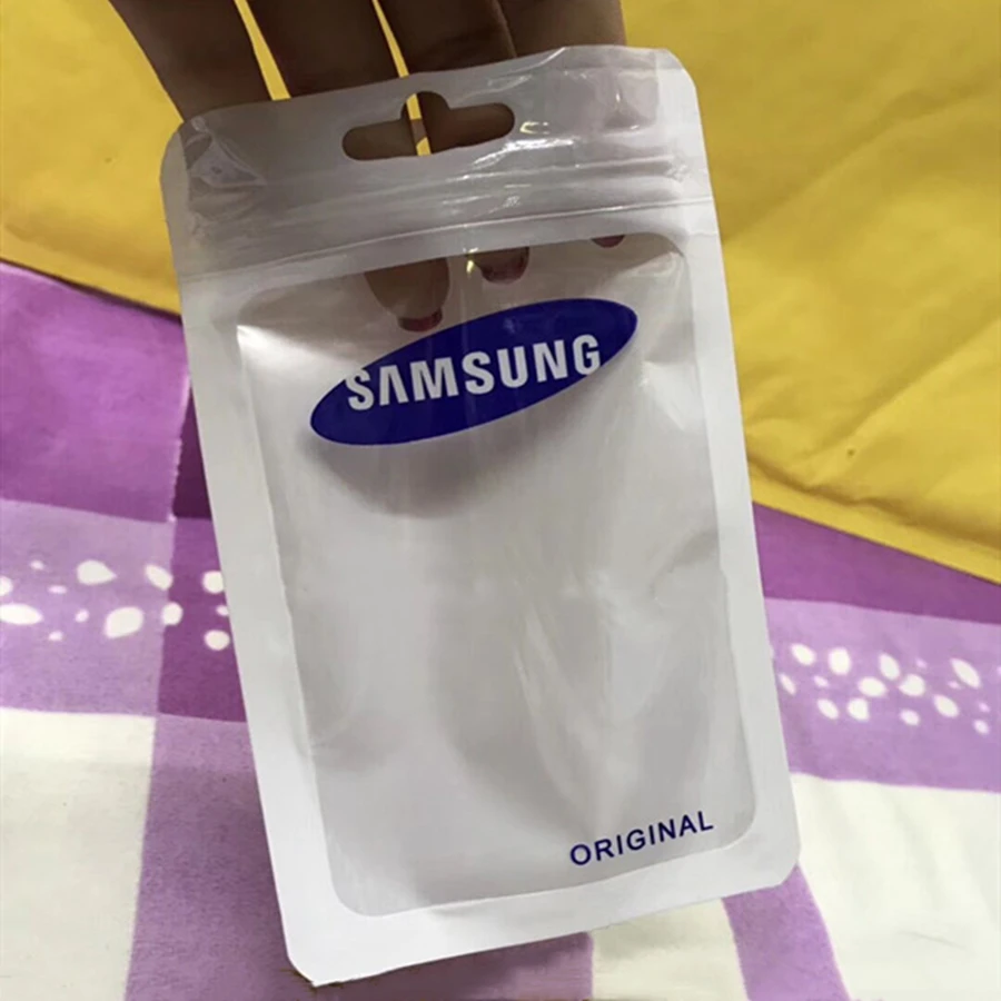 100pcs/lot 9*15cm Zipper Retail Plastic Packaging bag for bluetooth earphone headphone packaging for SANSUNG usb Cable