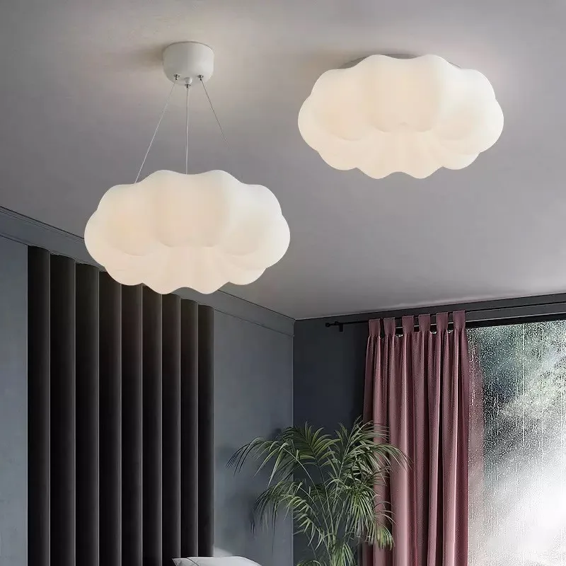 

Modern Creative Clouds Pendant Lamp Bedroom Dining Room Home Decorative Ac110-220v Led Hanging Light Pendant Lighting Fixtures