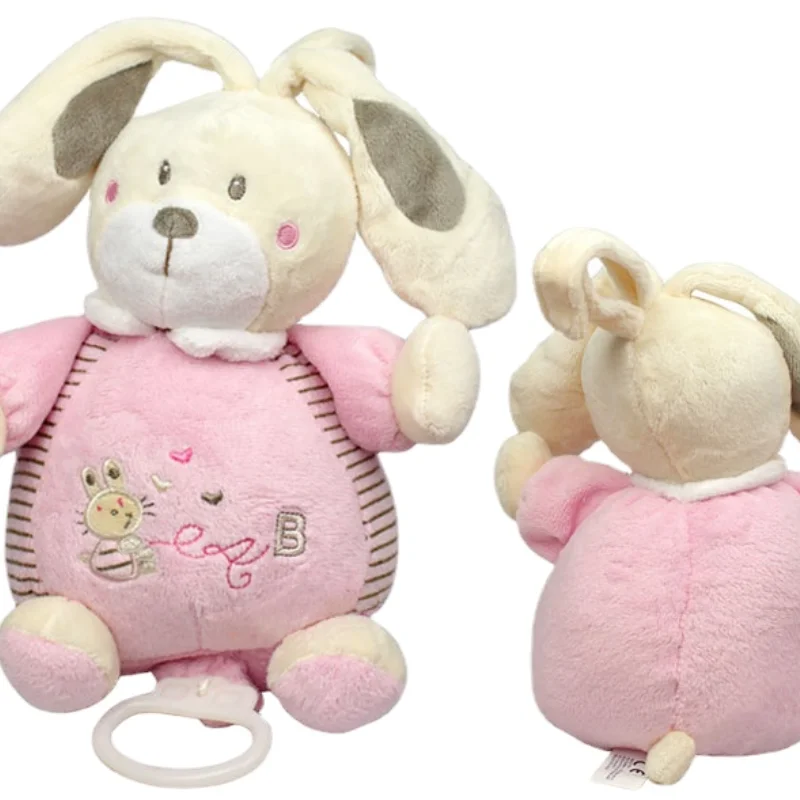 

Baby Appease Toy 30Cm Stuffed Plush Soft Brand Animals Bell Rabbits New Born Gift No Batteries Quality Belgium Anime Plushie