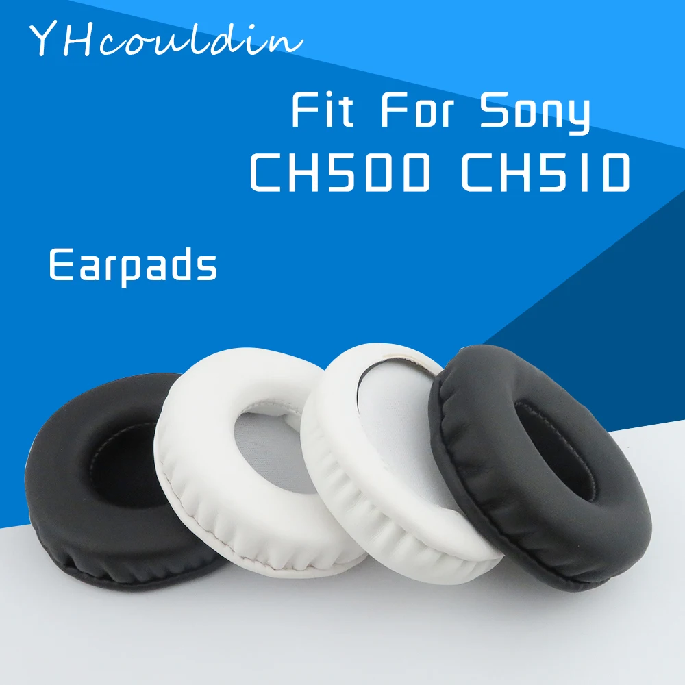 

YHcouldin Earpads For Sony CH500 CH510 WH-CH500 WH-CH510 Headphone Accessaries Replacement Wrinkled Leather Soft Material