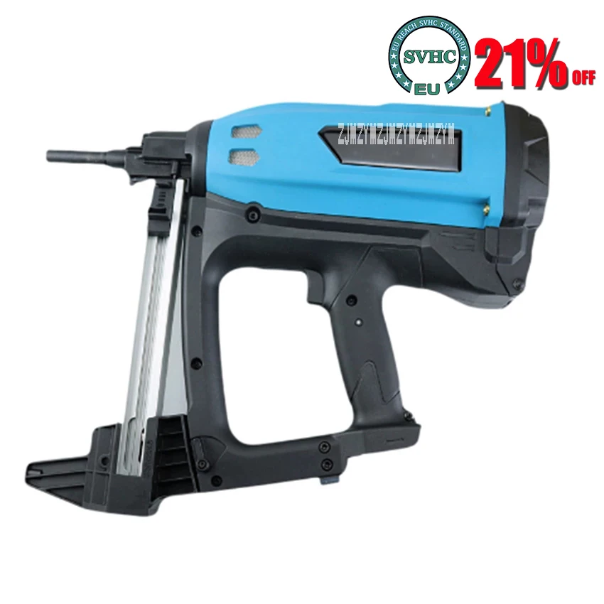 GSN50 Electric Nail Gun Doors And Windows Concrete Nailer Cordless Framing Staple Gun l Light Weight Portable With Plastic Case