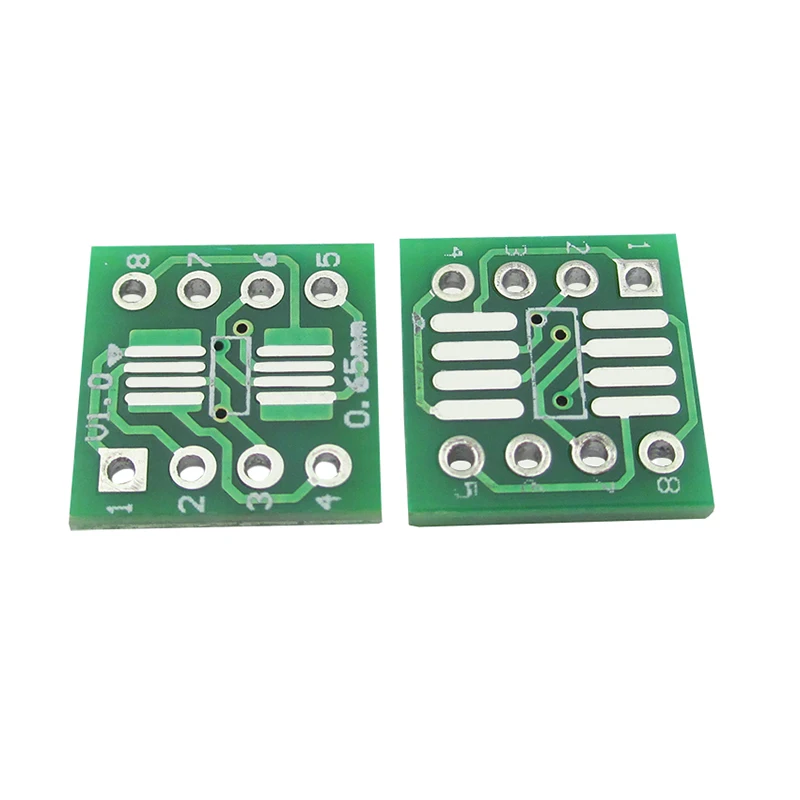 20PCS SOP8 Turn DIP8 SMD to DIP IC Adapter Socket SOP8 TSSOP8 SOIC8 SSOP8 Board TO DIP Adapter Converter Plate 0.65mm 1.27mm